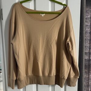 L’AGENCE WOMENS Beige Sweater/Sweatshirt